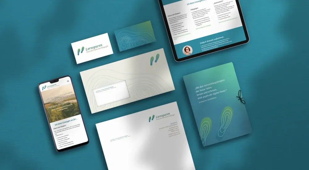 Corporate Design: So gestaltest du einen einheitlichen Markenauftritt Beitragsbild
